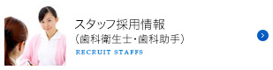 スタッフ採用情報(歯科衛生士・歯科助手)
